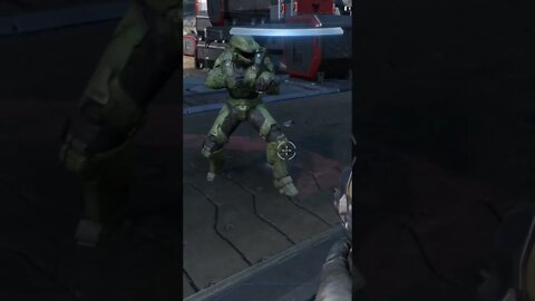 Halo Infinite: How do your legs bend that way?! Lol tank gun XD