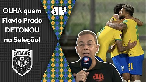 "Ele foi UM MORTO em campo! Parecia o GANSO!" OLHA quem Flavio Prado DETONOU na Seleção Brasileira!