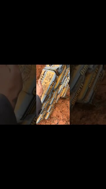 Make sure you throw rebar through all of these bags before they get moist