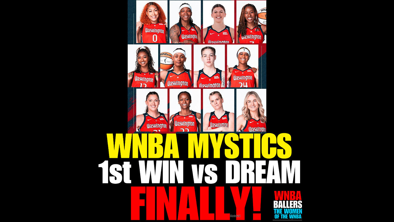 RBS #63 Washington Mystics,, finally get first victory of the season with win over Dream..