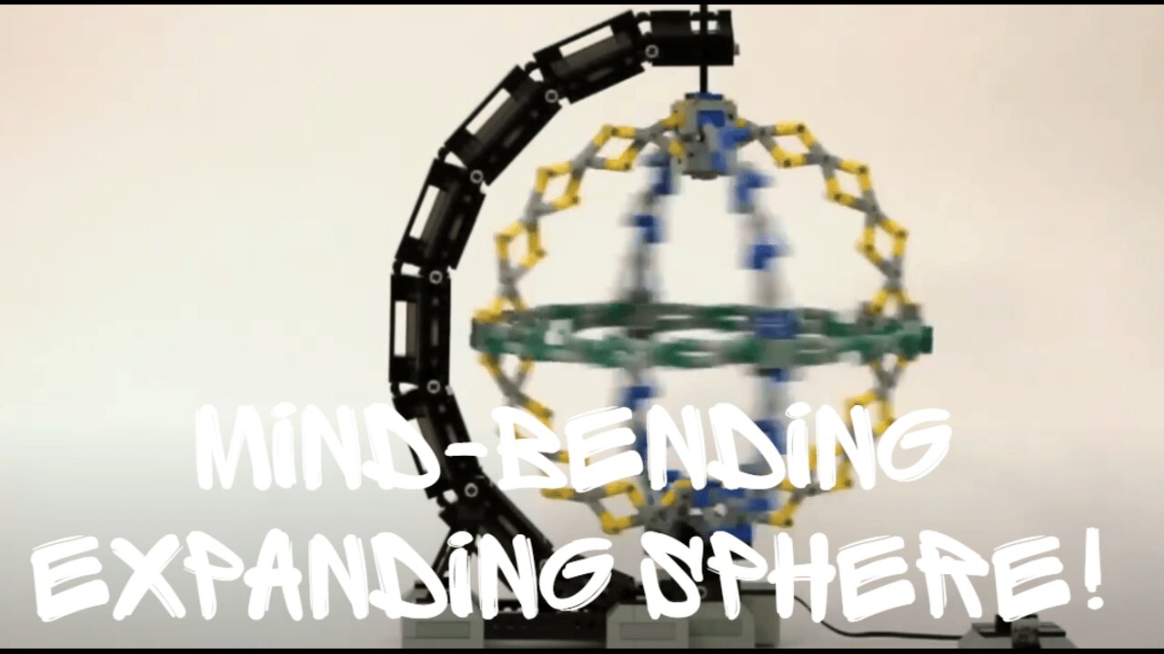 The Most Satisfying LEGO Build Ever A Mind-Bending Expanding Sphere!