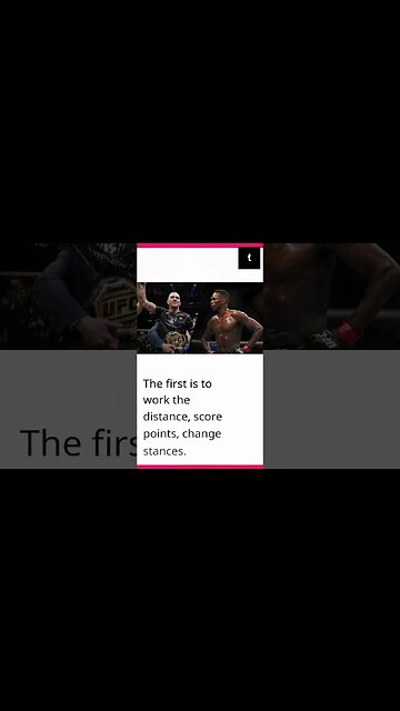 Henry Cejudo teaches Israel Adesanya how to defeat Alex Pereira. #short