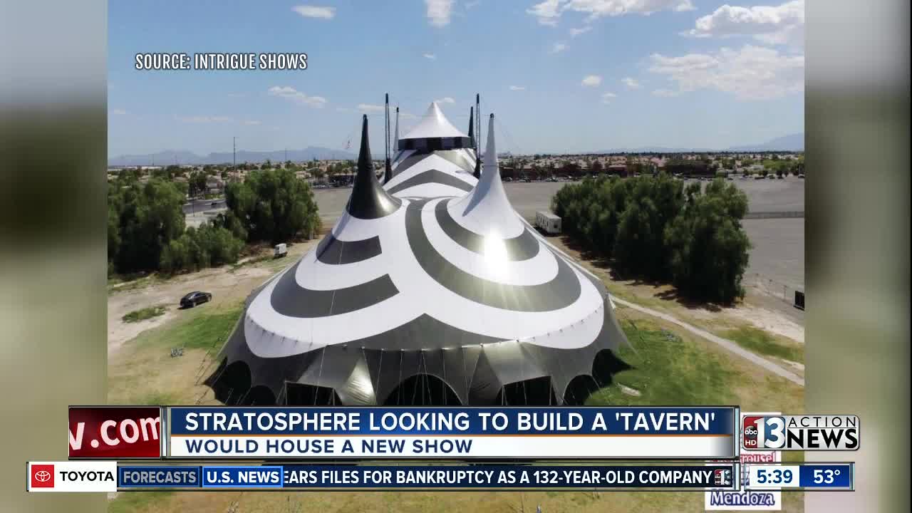 Stratosphere planning outdoor tavern