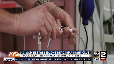 3 women stabbed leaving nightclub, 1 dead