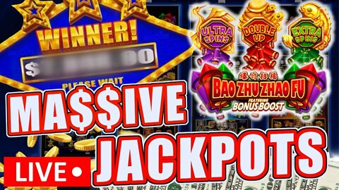 🔴 MASSIVE JACKPOTS ON A SURPRISE LIVE!! HIGH LIMIT SATURDAY LIVESTREAM! 🧨