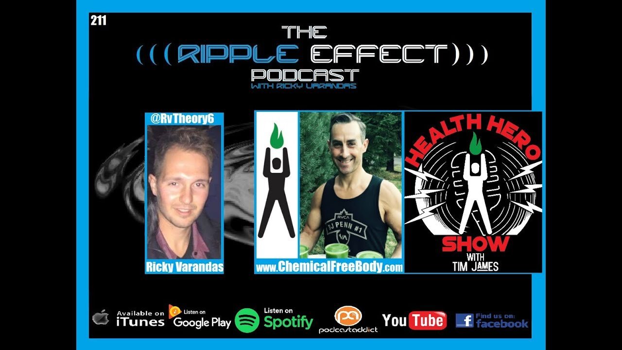 The Ripple Effect Podcast #211 (Tim James | How To Achieve A Chemical Free Body)