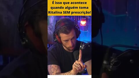 É isso que acontece quando alguém toma Ritalina SEM precisar.#shorts