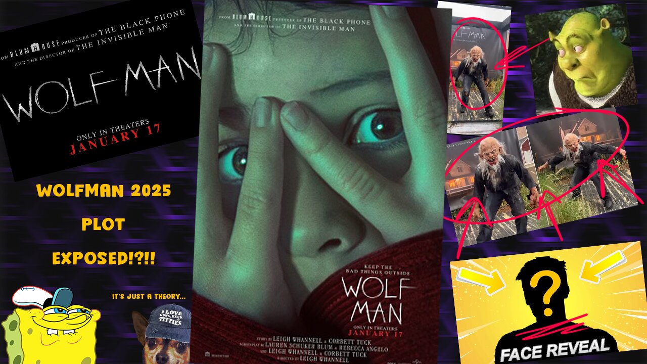 WolfMan {2025} Teaser Reaction + Movie Plot Exposed + Facecam Reveal!!