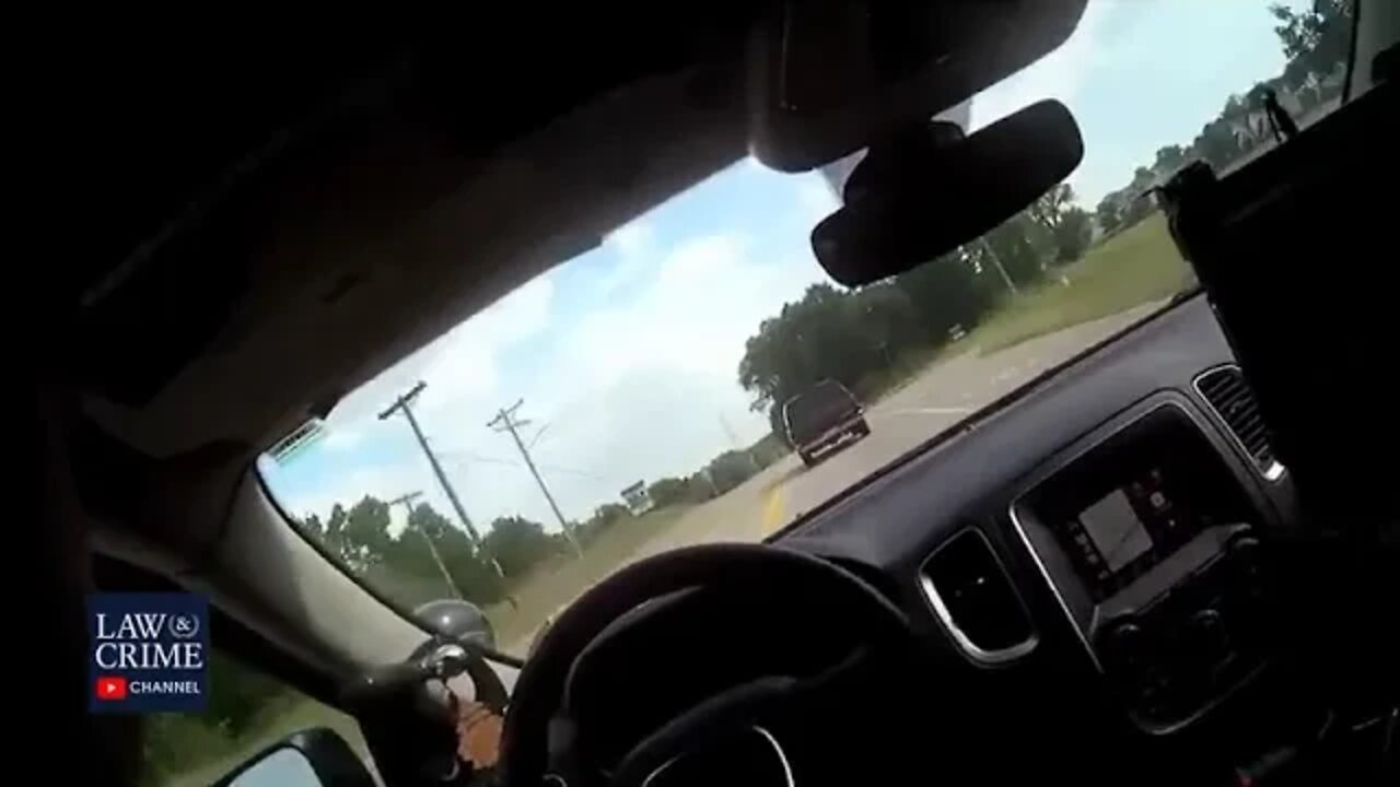 5 ===== BODYCAM High Speed Police Chase Ends in Collision, Gunfire on Oklahoma Highway