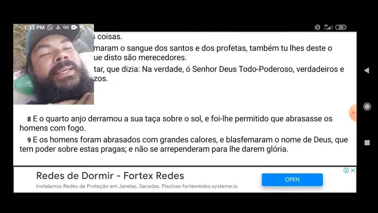 (Lucas, 12) 49. Eu vim para trazer fogo sobre a terra e como gostaria que já estivesse em chamas!