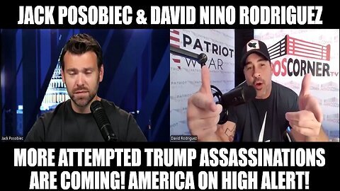 David Rodriguez 10-23-24- More Attempted Trump Assassinations Are Coming