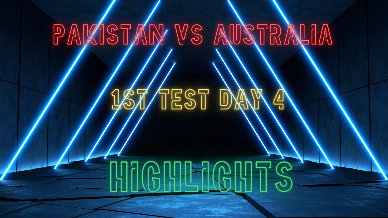 Full Highlights | Pakistan vs Australia | 1st Test Day 4