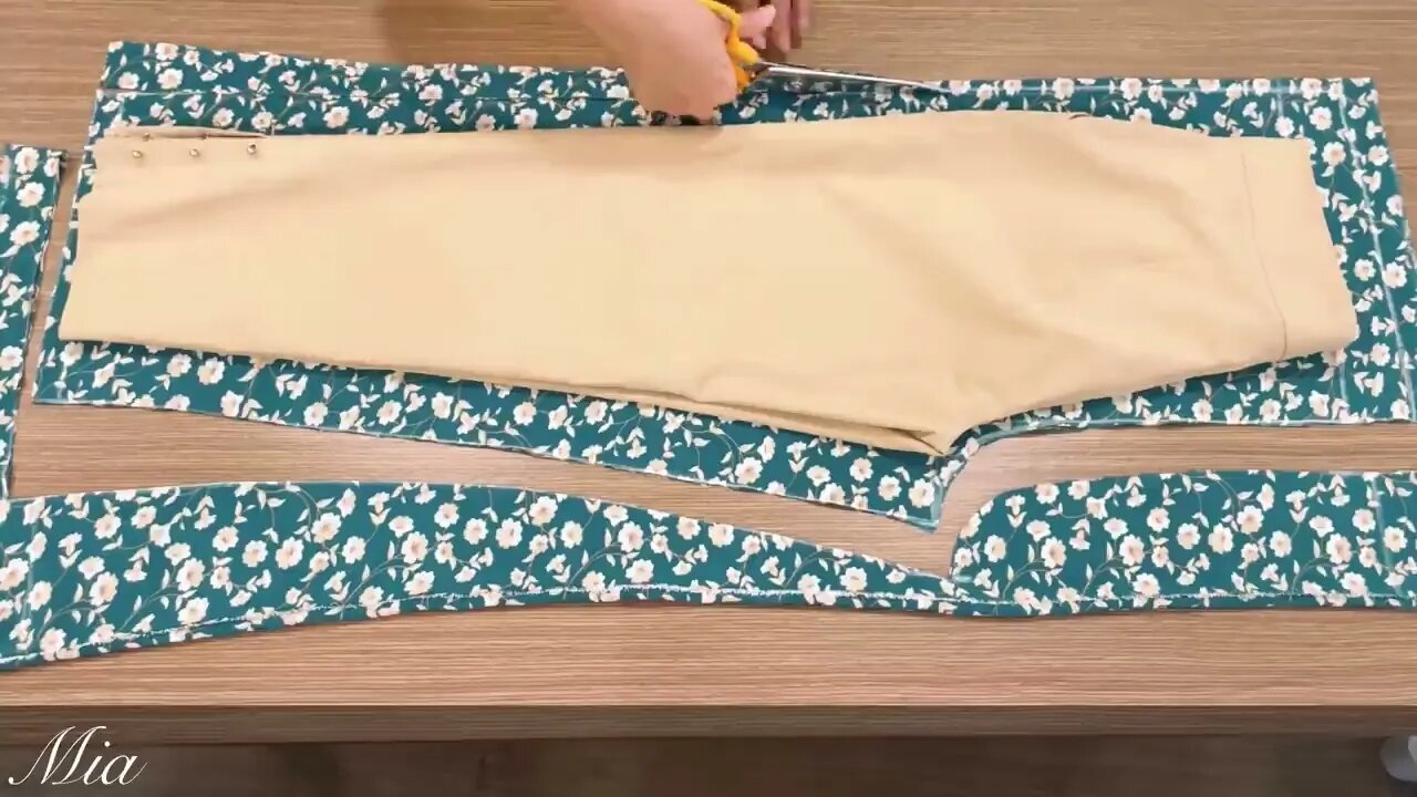 I didn't expect it to be so easy to sew clothes | Sew your own pants at home