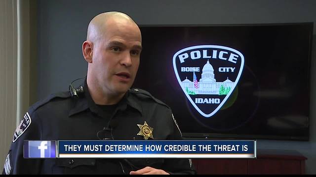 Boise Police explain how they respond to threats of violence against schools