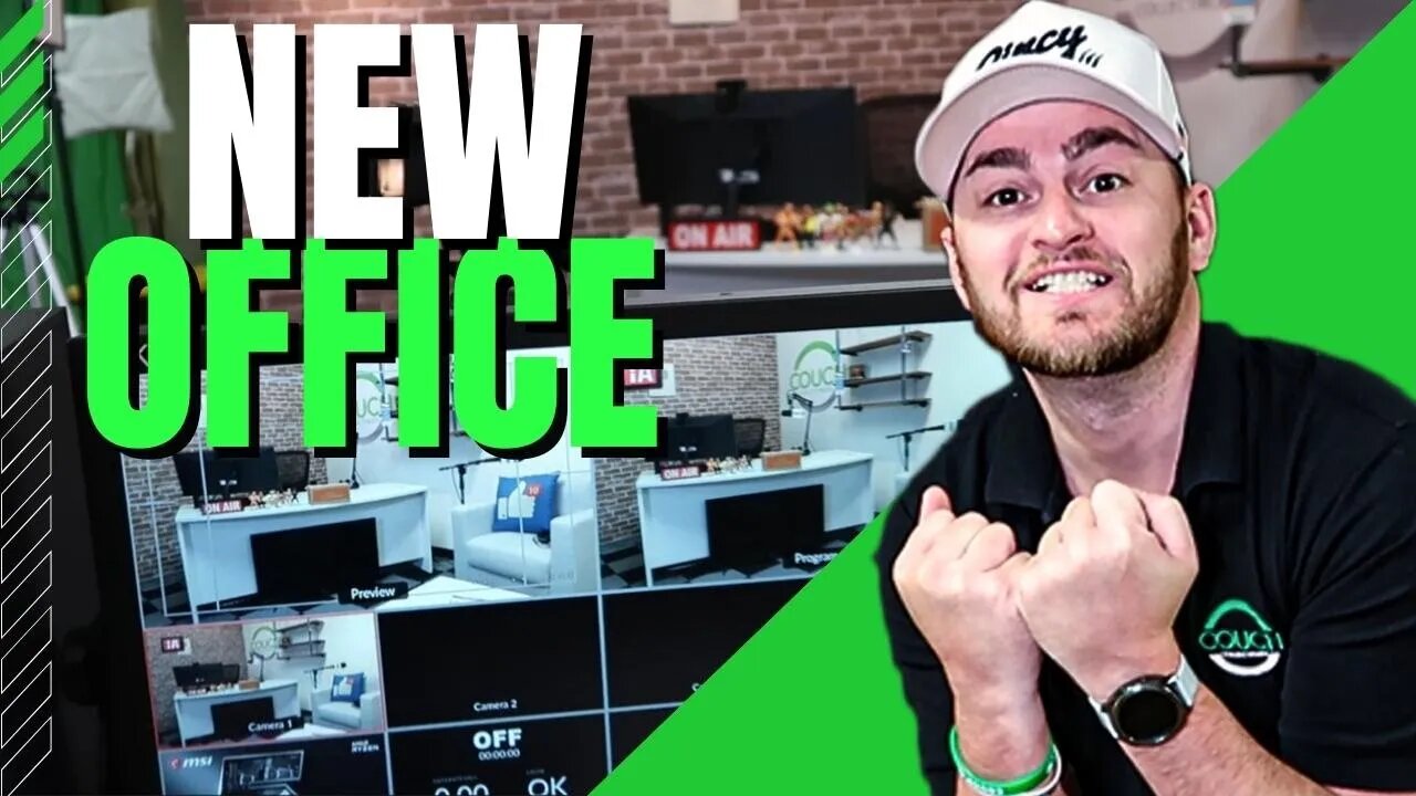 NEW YouTube Studio Office Space!