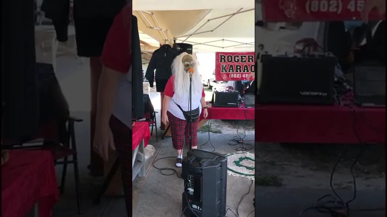 Roger 911 karaoke and sunday at the fleamarket