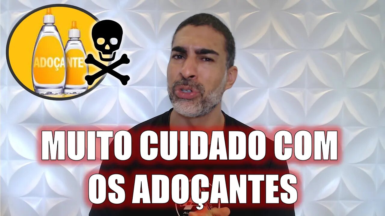 Cuidado ao usar adoçantes!!