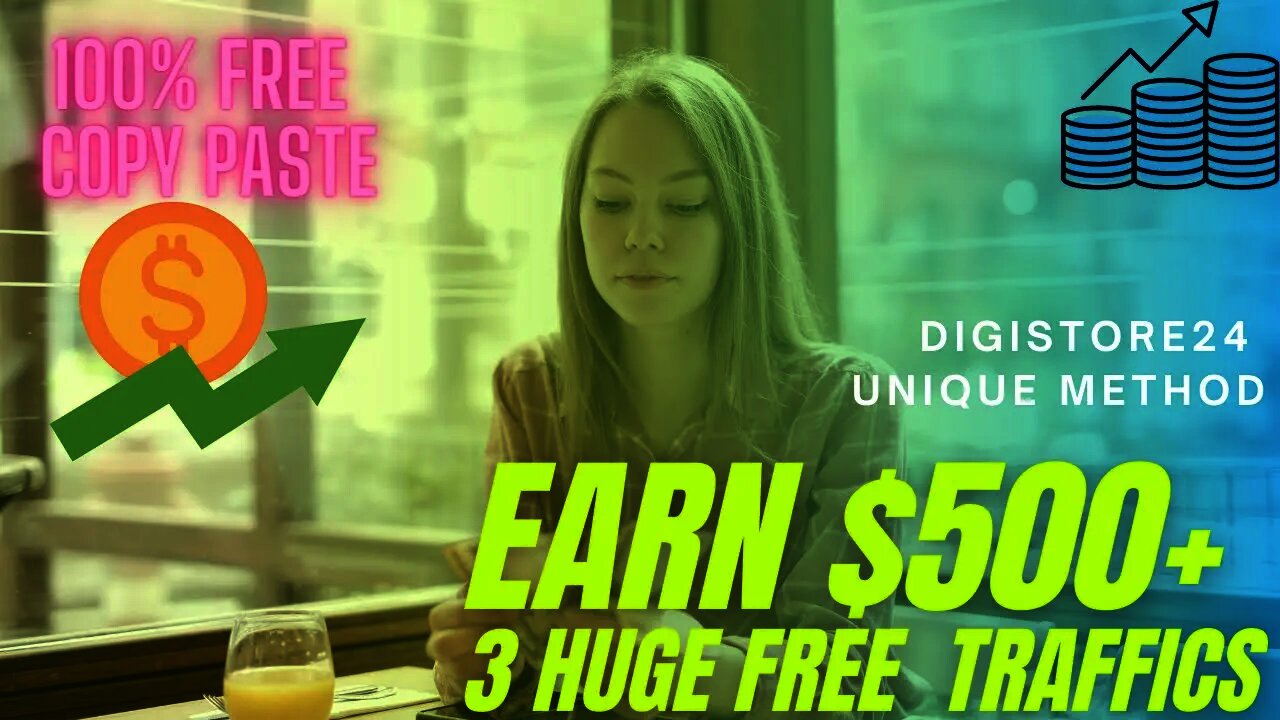 MAKE $500 Per Day Affiliate Marketing For Beginners, Unique Digistore24 Earning Strategy