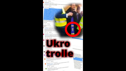 Ukro trolle - manipulacja, fałszywi księża, protest rolników