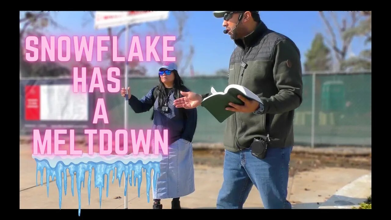 "you're a piece of #### Get off our Campus!" - They hate the Bible at California College!