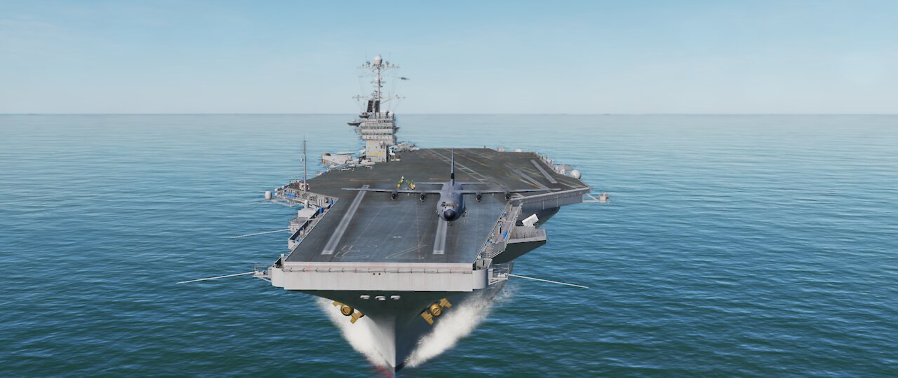 Landing a C-130 at Nimitz Aircraft Carrier | Challenging LANDING!!!