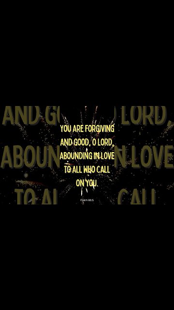 Psalm 86:5 #shorts