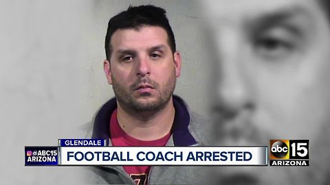 Mountain Ridge football coach arrested
