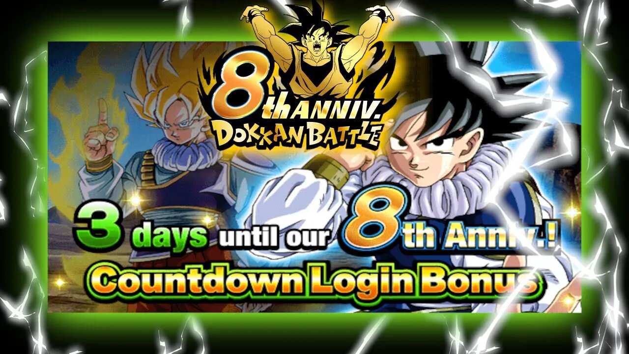 3 DAYS FROM GLOBAL DOKKANS 8TH ANNIVERSARY - OG SUPER BATTLE ROAD CONTINUED!! #F2P #dokkanbattle