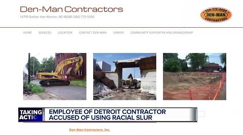 Detroit City Council may cut off demo company over employee's use of the N-word