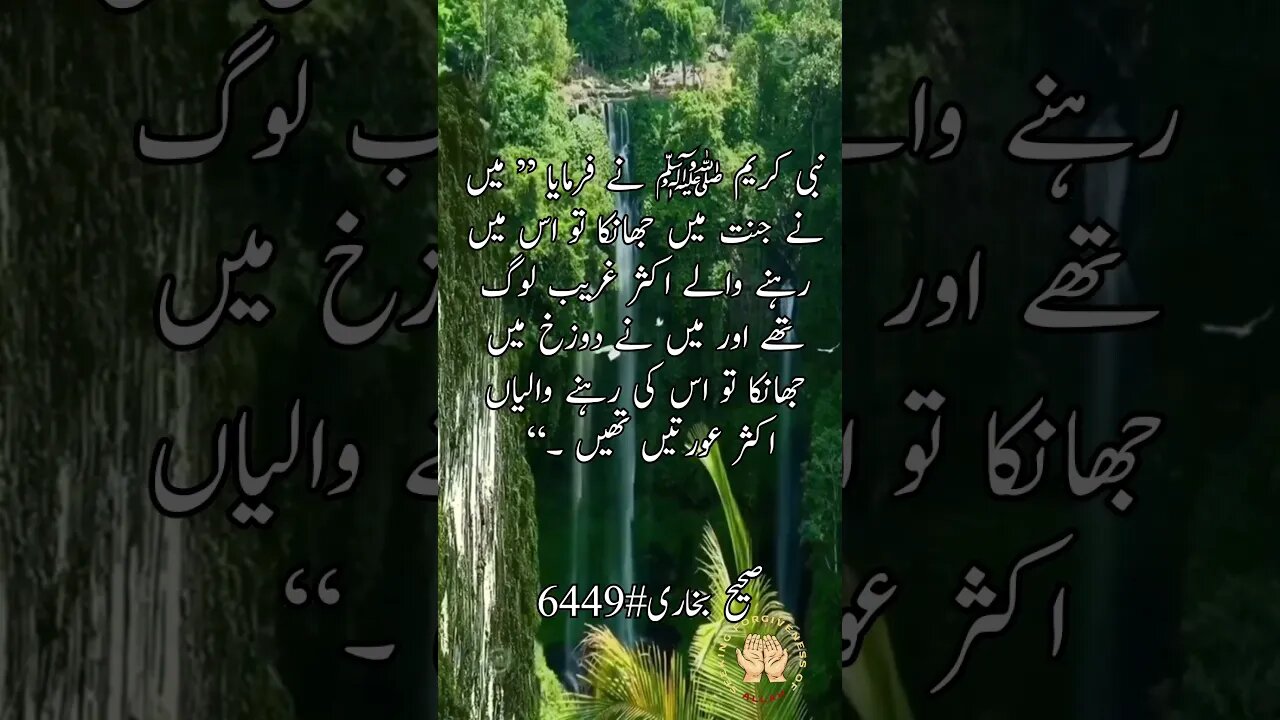 Sahi Bukhari #6449 #islamicvideo #islam #hadees #hadith #hadeesenabvi #youtubeshorts #viral