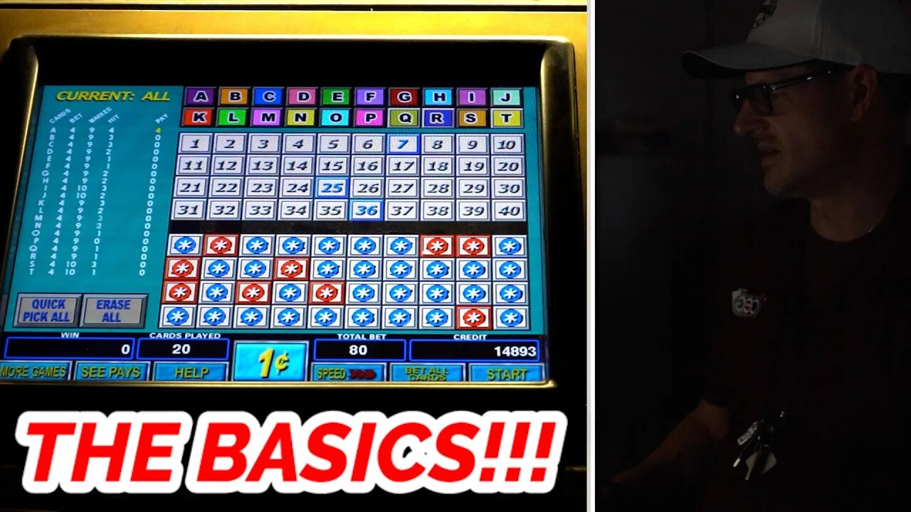 KENO BASICS + Strategy Testing - KENO LAB #1