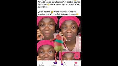 DRAMELe compte TikTok de notre sœur Laure moa minga qui comptabilisait s 300.000 abonnés a été banni