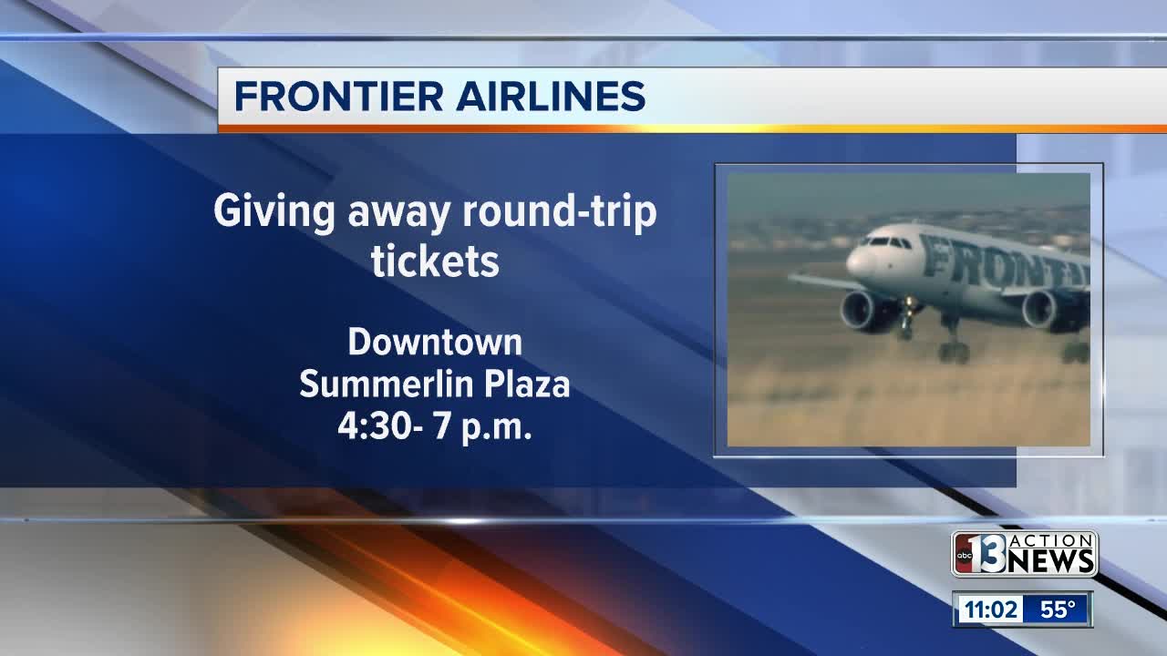 Win FREE tickets from Frontier