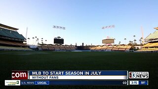 MLB may start season in July