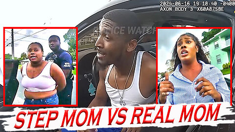 Step Mom Shoots at Real Mom in Front of Baby Daddy