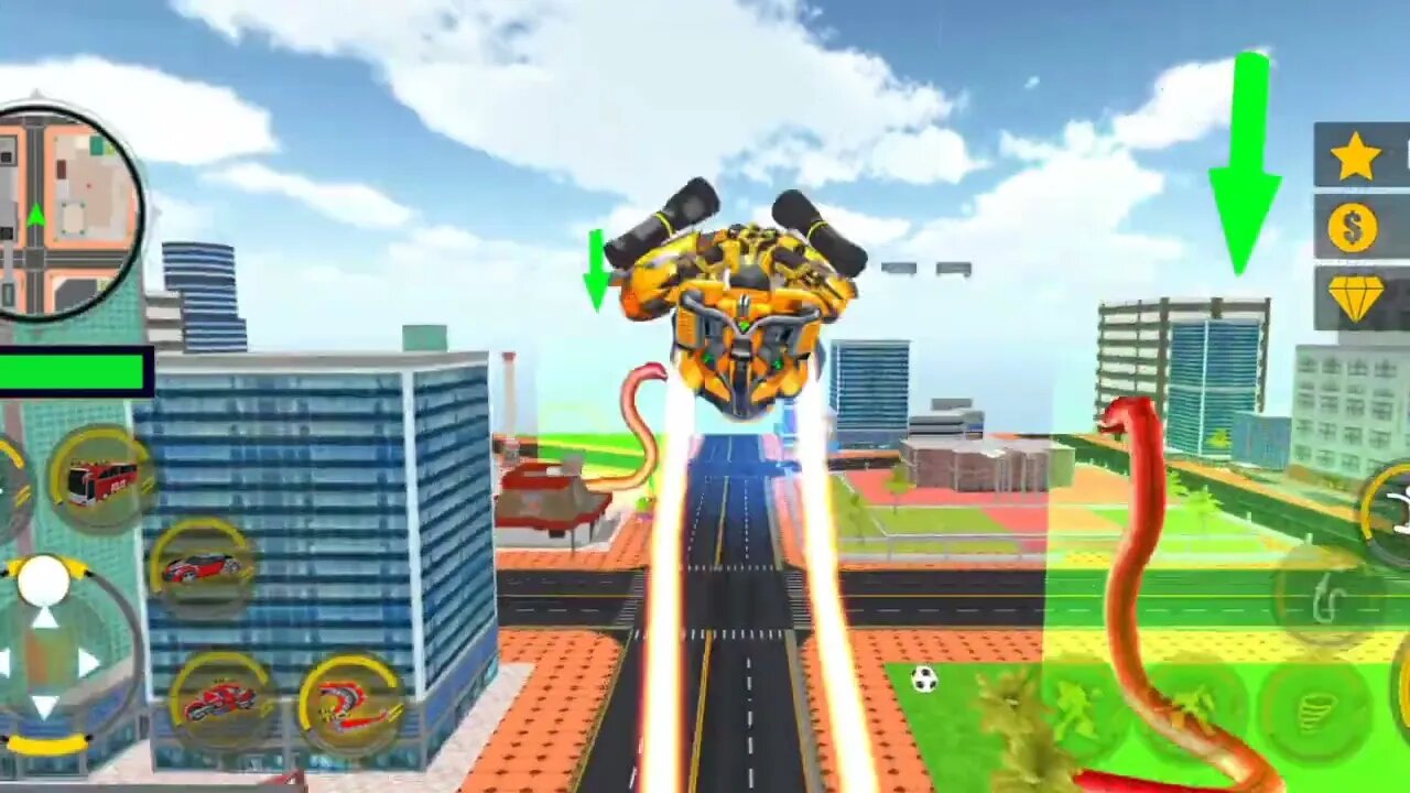 Transformers Cobra 🐍 vs Robot 🤖#trending #videogame #gaming