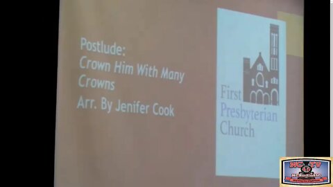 NCTV45 FIRST PRESBYTERIAN CHURCH SUNDAY SERVICE SPETEMBER 26 2021