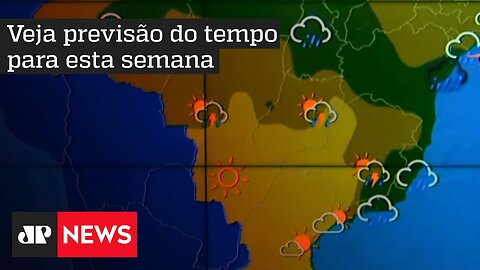 Chuva aumenta sobre áreas do Centro-Oeste, Norte e Nordeste