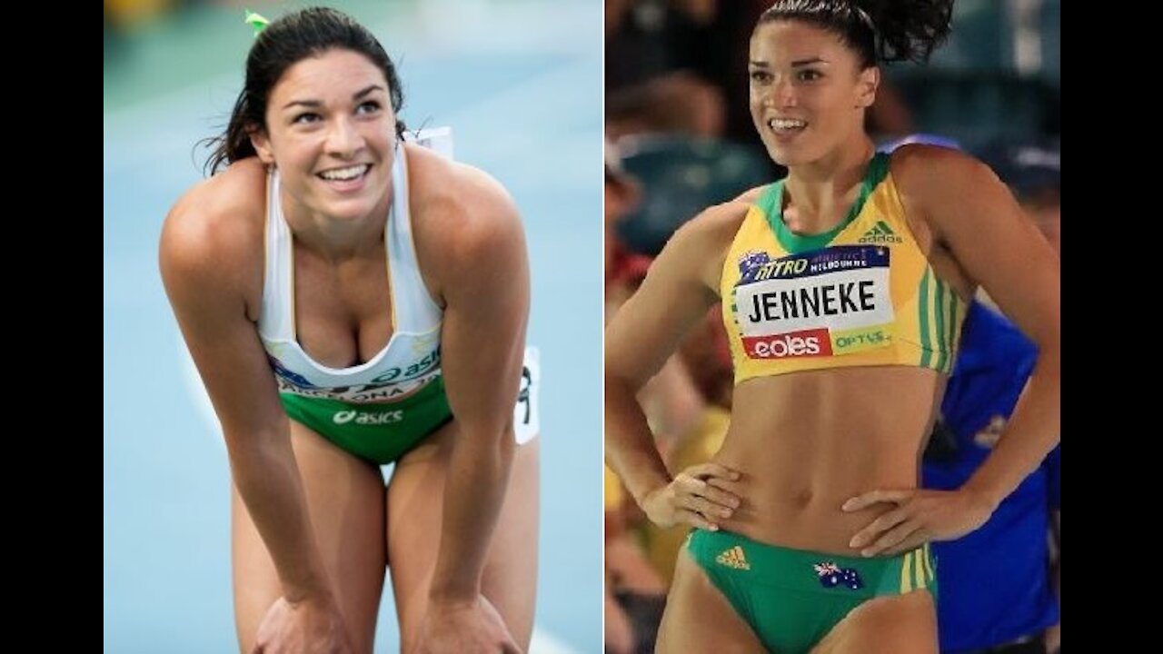 Michelle Jenneke Warm Up Dance