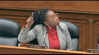 Rep Jasmine Crockett Does Her Best At Race Baiting