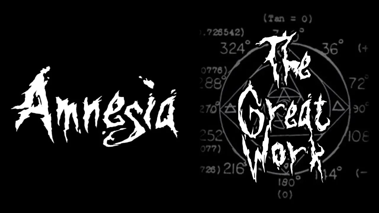 Amnesia: The Great Work