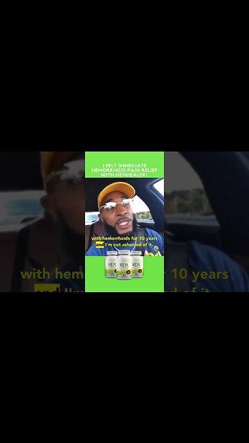 Immediate Hemorrhoid Relief With Hem Healer!