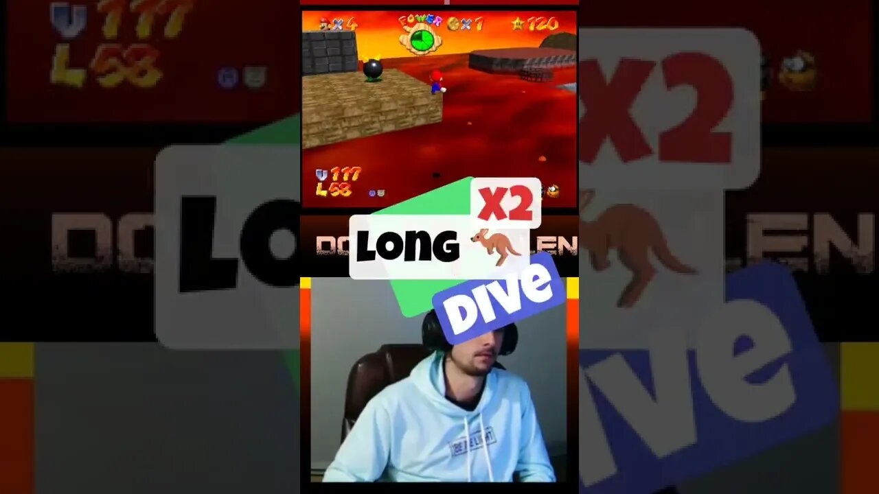 AWESOME 😱 TRICK SUPER MARIO 64 😤 #shorts #mario #nintendo #speedrun