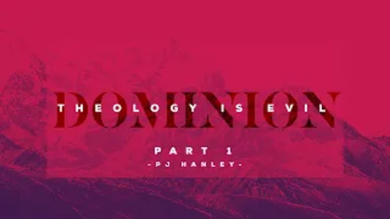 Why Dominionism is Evil pt. 1 - PJ Hanley