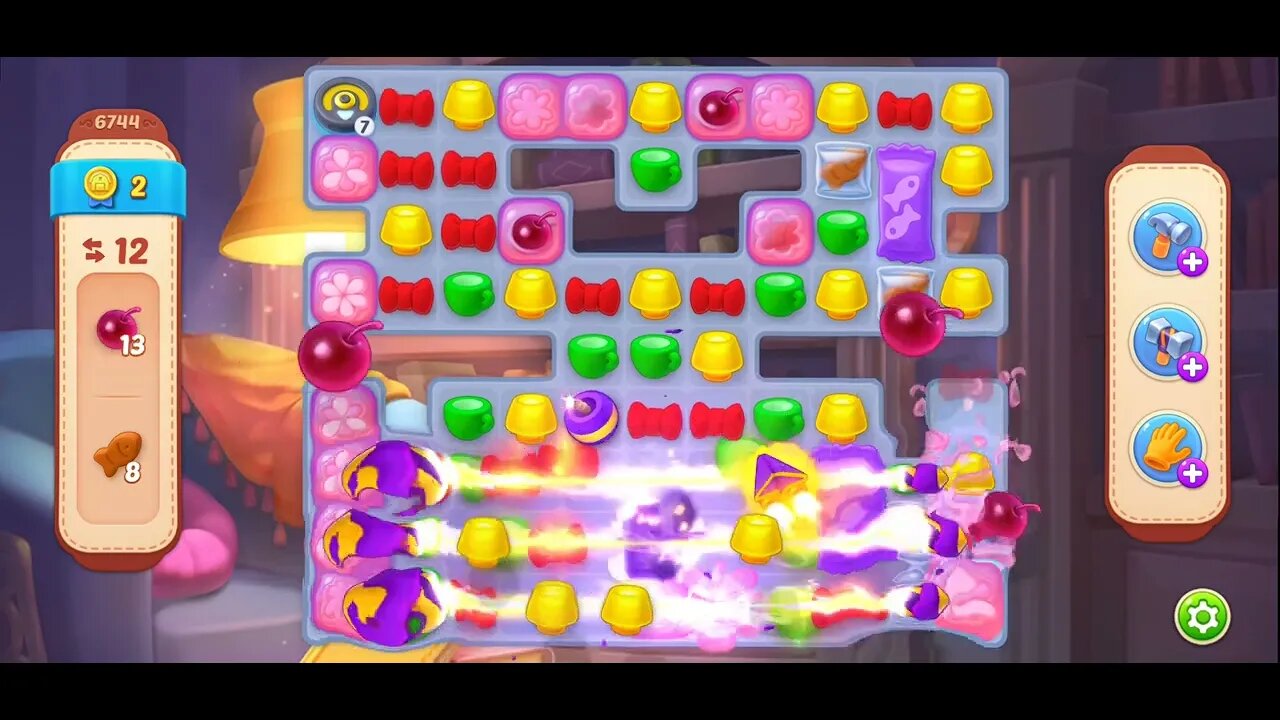 Playrix Homescapes Gameplay Walkthrough Level 6744