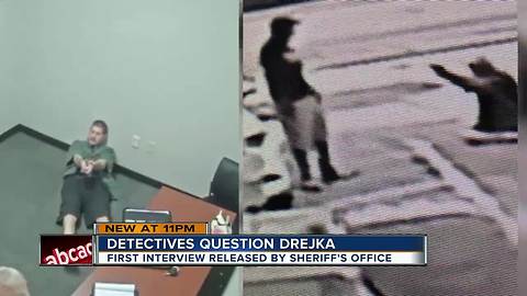 Michael Drejka reenacts shooting Markeis McGlockton during 6-hour interview hours after it happened