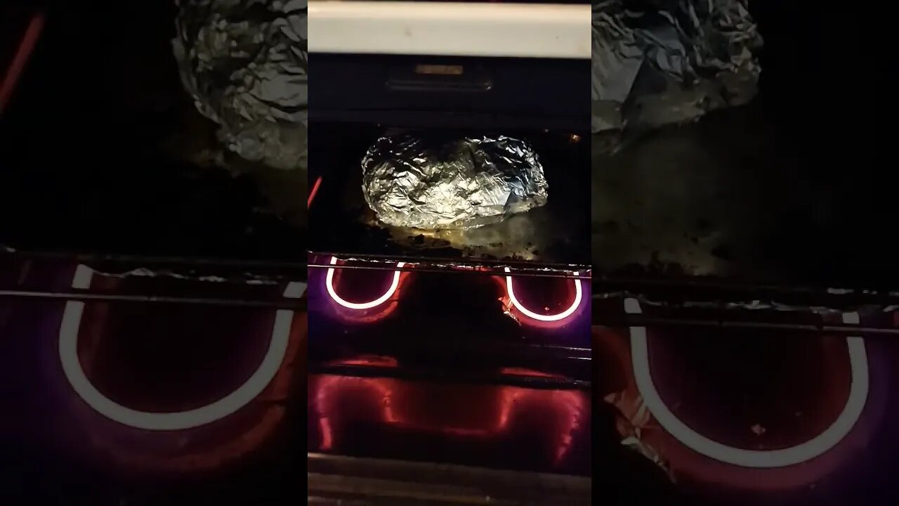 It's been cooking for 7 hrs now. 5 more to go.. Can u Guess what inside? #short #shorts #fyp