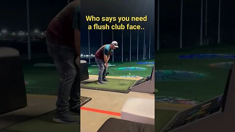 Wackiest setup for a scratch golfer ever! #golf #golfswing #topgolf #crazy #like #subscribe