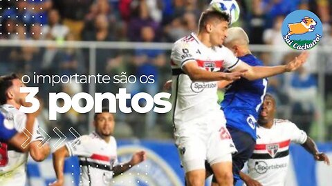 O importante são os 3 pontos