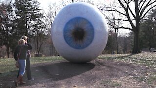 Great Eye of SAURON Art Museum Outdoors